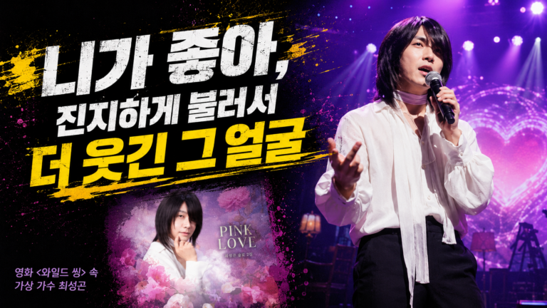 니가 좋아, 진지하게 불러서 더 웃긴 그 얼굴