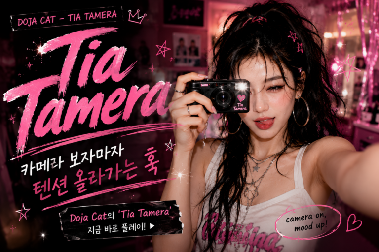 Tia Tamera, 카메라 보자마자 텐션 올라가는 훅